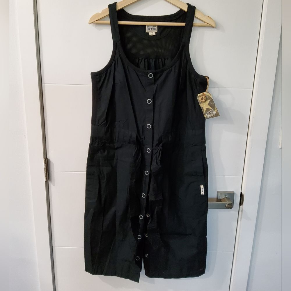 Converse One Star Sleeveless Belted Dress Size 12